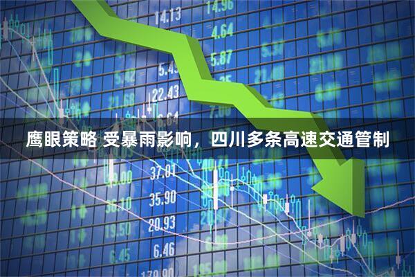 鹰眼策略 受暴雨影响，四川多条高速交通管制