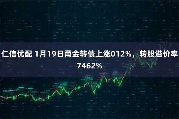 仁信优配 1月19日甬金转债上涨012%，转股溢价率7462%